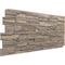 Ekena Millwork Cascade Stacked Stone, StoneWall Faux Stone Siding Panel PNU24X48CARW - alternate 5